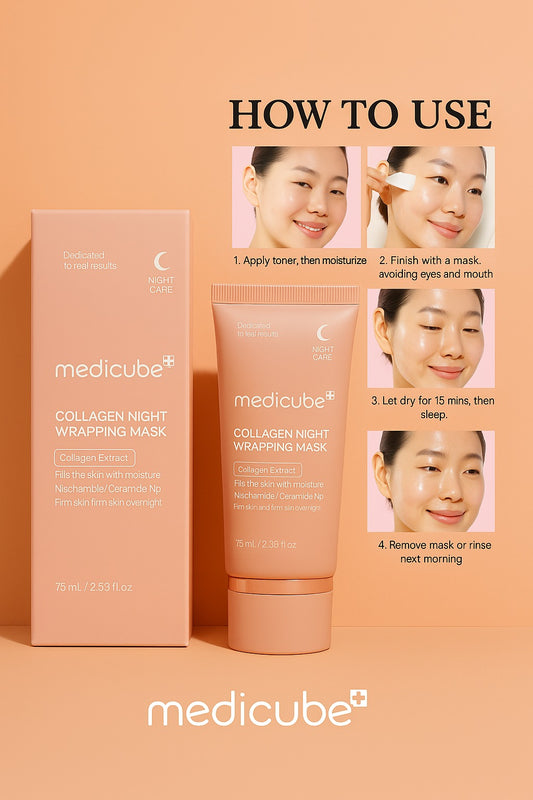 Medicube Collagen Night Wrapping Mask – Deep Firming & Hydrating Overnight Treatment